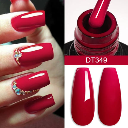 7ml Thermal Gel Nail Polish 3 Layers Temperature Color Changing Gel Winter Grey Semi Permanent Soak Off Nails Art UV Gel Varnish