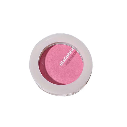 HERORANGE Monochrome Peach Face Blush Palette Mineral Pigment Cheek Blusher Powder Makeup Professional Contour Shadow Blusher