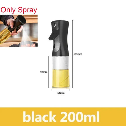 2 in 1 Pour Spray Sprayer Household Kitchen Oils Spray Cooking Olive Oil Dispenser Oil Baking Vinegar Soy Sauce Spray Container