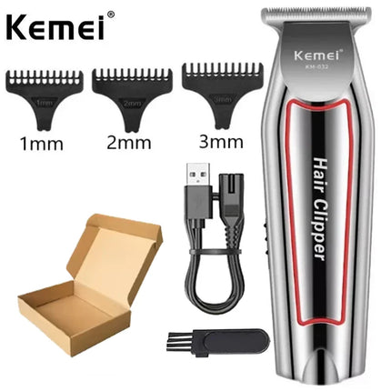 Kemei Professional Hair Trimmer Electric Beard Trimmer for Men Hair Clipper Hair Cutter Machine Haircut Grooming Kit KM-032