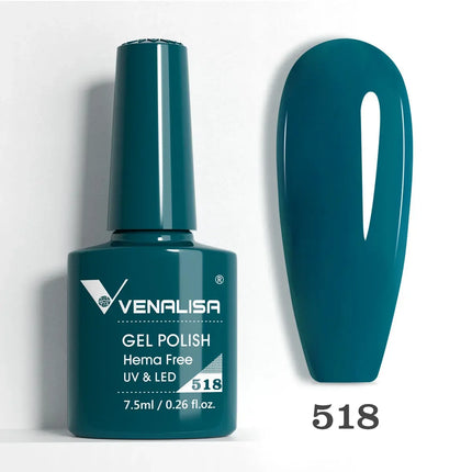 7.5ml Venalisa TPO FREE HEMA FREE Gorgeous Color Nail Gel Polish Long Wear Soak Off UV LED Gel Varnish Nail Manicure Gel Varnish