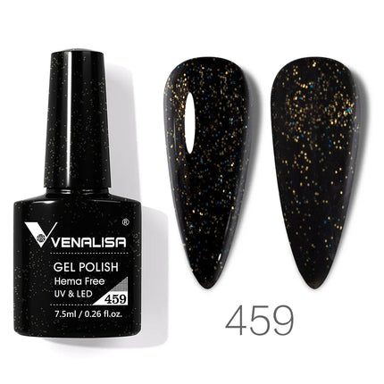 Venalisa VIP4 7.5ml Gel Nail Polish Hema Free Full Coverage Beautiful Semi Permanent Soak Off UV LED Gel Nail Polish Gel Lacquer