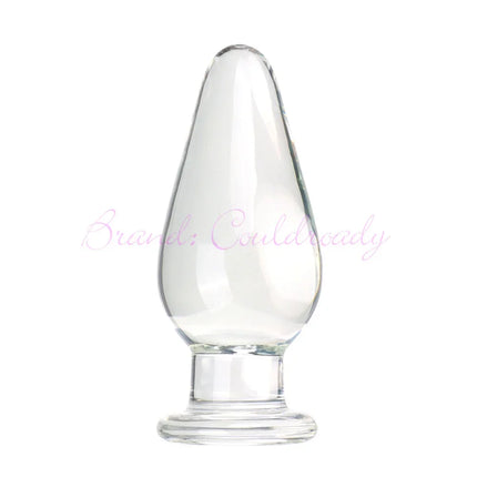 Large Crystal Butt Plug Vagina Ball Big Pyrex Glass Anal Dildo Bead Adult Sex Toys for Women Men Gay Masturbator