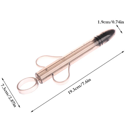 20ml Sex Toys Lubrication Cleaner For Couples Anus Vagina Enema Lubricant Oil Injection Syringe Tool