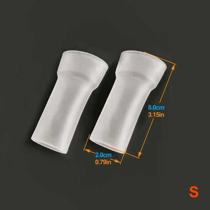 Penis Sleeves Extender Glans Cap Cover Accessories for Penis Enlargement Stretcher Pump Reusable Silicone Sleeve Various Sizes