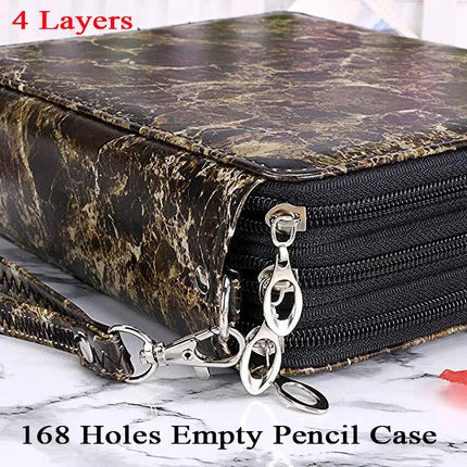 72/120/168/200 Slots School Pencil Cae for Girls Stationery Box Organizer Large Capacity Pencilcase Kawaii Pen Bag Office Pouch