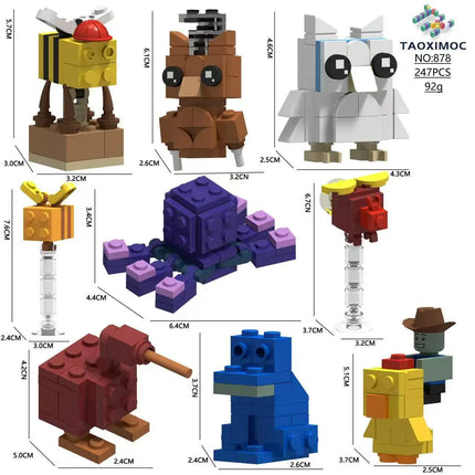 Grow A Garden Building Blocks Set - 10-in-1 Botanical DIY Kit for Kids