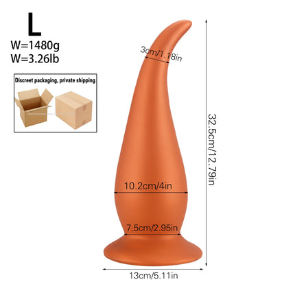 3 Size Tail Butt Plug Soft Silicone Tapon Anal Plug Man Woman Silky And Skin-Friendly But Plug Xl Analog Plug Man Plugs Anul
