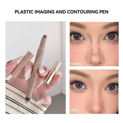 kakashow Contouring Pen, a cream-textured nose shadow pen, naturally three-dimensional and brightening contouring stick
