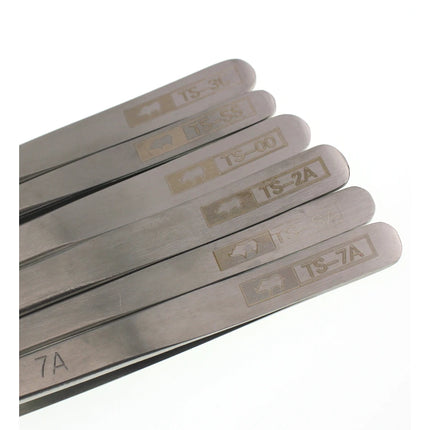 Japan RHINO Tweezers (TS-00/2A/3C/7A/SA/SS) - Precision, for Watch/Phone/Electronics/Jewelry Repair, Hand Tool