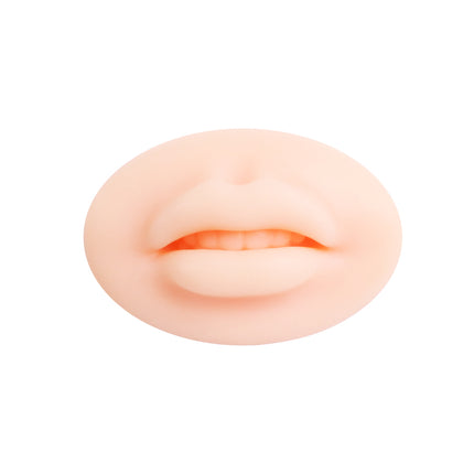1pc Microblading Reusable 3D Silicone Lip Skin Practice European Solid For PMU Beginner Training Tattoo Permanent Makeup