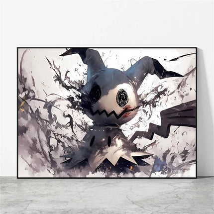 Anime Character Pictures Pokemon Images Classic Charizard Poster Modern Living Room Decoration Paintings Wall Decoration Hanging
