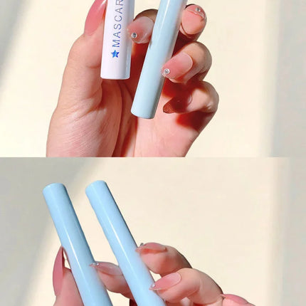 Black Head Mascara Ultra-fine Small Brush Lengthening 3D Lash Eyelash Extension Eye Lashes Long-wearing Black Color Mascara