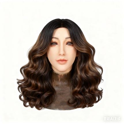 High-Quality Silicone Face Masks Crossdresser Fake Faces Drag Queen Stage Performance Cosplay Crossdressing Sissy Transgender
