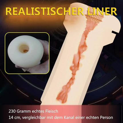 Waist Belt Wearable Masturbation Cup for Male Penis Training Adult Toys Telescopic Sucking Realistic Sleeve Stroking Massage