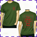 ArmyGreen(chest back / XL / No