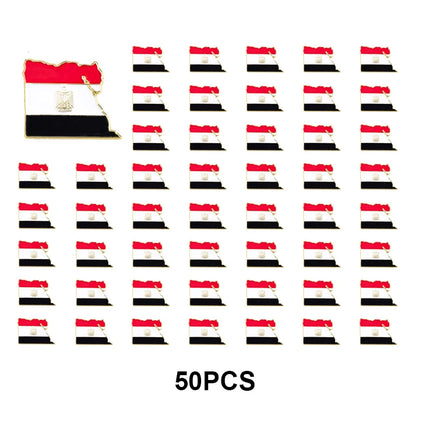 1-100PCS Egypt Mobile Phone 3M Sticker Badge Metal Pin Broooches Pins