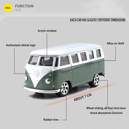 CCA 1:64 Volkswagen Audi Exquisite hanging model classic car static car model alloy die-casting car model collection gift toy