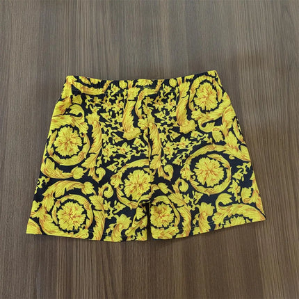 2025 New Children's swim Shorts gold Boys' Swim Shorts High end Soft Baby Swimming briefs factory price