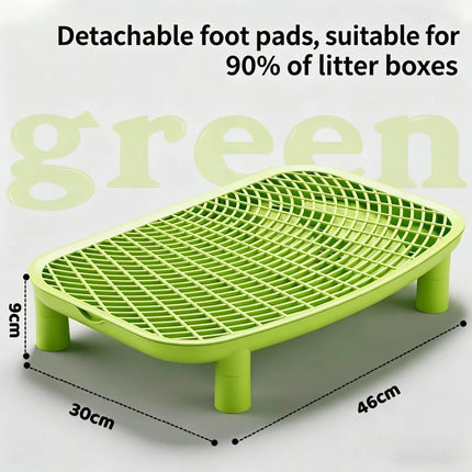 Cat litter pad anti-splash cat pad double-layer cat litter sand control pad cat toilet sand control table cat litter basin