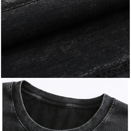 Christian Jesus Faith Over Fear Bible Verse Washed T-shirts Men Women Fashion Vintage Oversized T Shirts Harajuku Cotton T-shirt