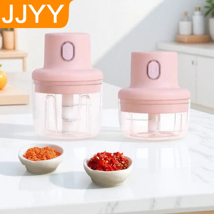 100/250ML Electric Garlic Maker Blender Meat Grinder Garlic Masher New Style Household Kitchen Appliance