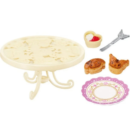 Original Re-Ment Sanrio Miniature Scene Kuromi Melody Afternoon Tea Party Dessert Blind Box   Anime Character Toys Decoration