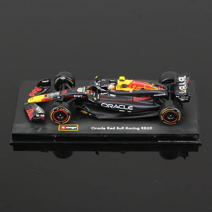 Bburago 1:43 2024 F1 Alloy Car Model Formula Racing Die Cast Toy SF24 RB20 W15 MCL38 Red Bull Mercedes New Season