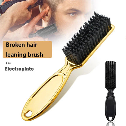 Men's beard brush, hair clipper cleaning brush, beard brush, hair styling brush Special for real hair wigs