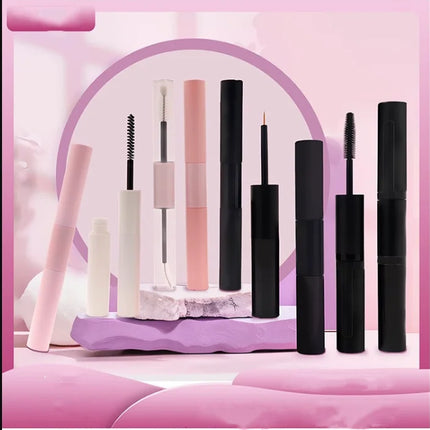 10-100pcs Empty Mascara Tube Double Head DIY Eyeliner Tube Dual-purpose Eyelash Tube Growth Liquid Bottle Cosmetic Container