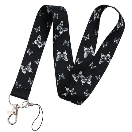 100 Designs Cute Art Lanyard for Keys Chain Badge Holder ID Credit Card Pass Hang Rope Lariat Mobile Phone Charm Accessories