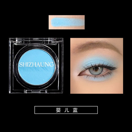 Chameleon Eyeshadow Powder Monochrome Matte Shimmer Metallic Glitter Gothic High Gloss High Colors Fine Flash lasting Eye Makeup