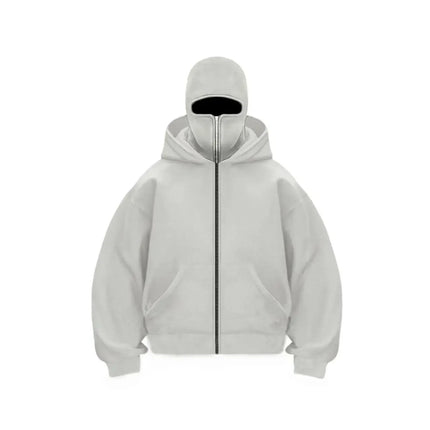 2025new  Autumn/Winter Women's Balaclava Y2K Gothic Harajuku Winter New Hooded Sportswear Women's Hooded Mask Zipper Sportswear