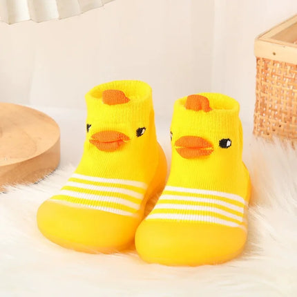 0-3Y Baby Walkers Soft Sole Socks Shoes Breathable Indoor Outdoor Non-Slip Floor Footwear Toddler Boys Girls Spring Autumn‌