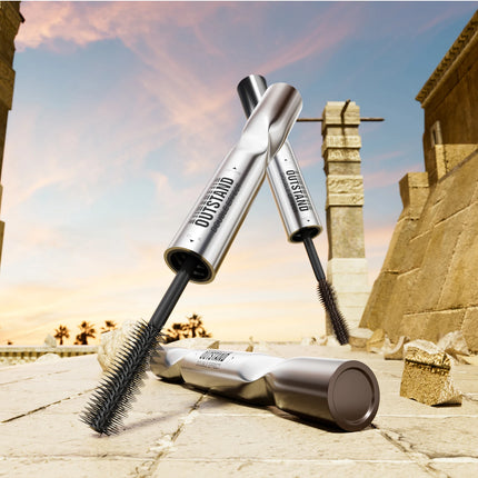 Double Ended Waterproof Mascara Black&Brown, Long-Lasting Lashes, Volumizing Lengthening for All Skin Types, Mascara Waterproof