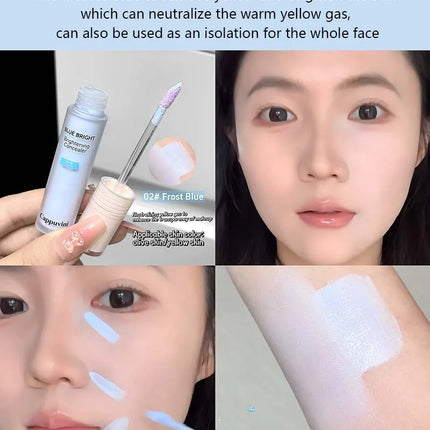 Liquid Brighten Concealer Stick Face Shadow Matte Powder Highlight Contour 3D Nose Shadow Cover Spots Dark Circles Makeup