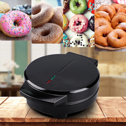 7 Holes Electric Donuts Maker Machine Mini 110V 220V Automatic 1000W Non-Stick DIY Doughnut Cake Baking Oven Pot for Kids Snacks