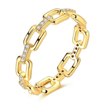 Shine Zircon Ring 925 Silver Original Stone Multi Layer Simple Infinitely Wide Rings For Women FineJewelry Wedding Party Gift