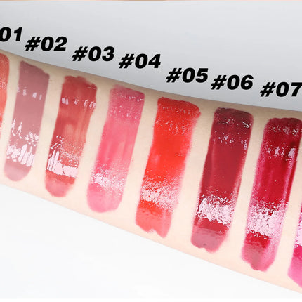 Long Lasting Press On Lipstick Jelly Mirror Tint Lip Gloss Smooth Honey Texture Moisturizing Lip Makeup Stix