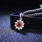 TY-Red Moissanite / 1.0ct with box