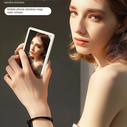 Wireless Monitor Rear Camera Screen Smartphone Selfie Magnetic Screen For Vlog Live Stream Video Recording Outdoor Selfie tool