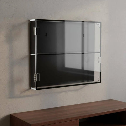 Sports Card Display Case Dustproof Wall Mount Sports Card Holder Large Capacity Protection for Office