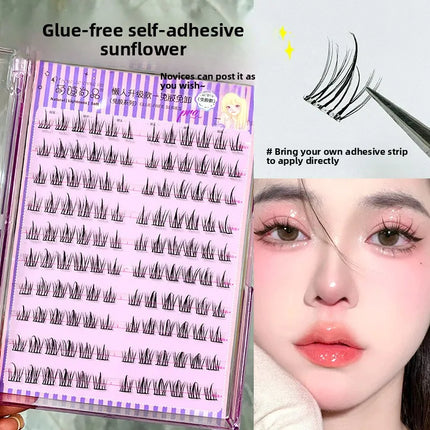 No Glue Needed False Eyelashes Lower Lashes Wispy Cat Eye Lashes Voluminous Fluffy Natural Look Daily Wear Easy to Apply