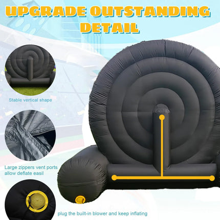 2m/3m/4m Foot Dart Inflatable Football Dart Board With Sticky Soccer Balls Foot Kicking Ball Sports Target Games Kick Darts