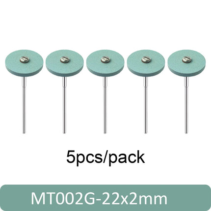 5pcs Dental Polisher Ceramic Diamond Grinding Head Stone Zirconia Ceramics Emax Crowns Grinder Quick Polishing Burs