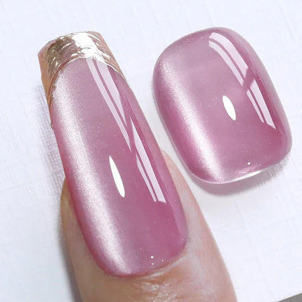 QAZIXU 10ml Black Cat Eye Gel Nail Polish Soak Off UV LED Varnish Semi Permanent Nail Art DIY For Women Winter