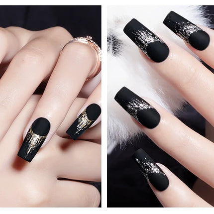 RSNAIL No Wipe Platinum Gel Nail Polish 8g Sparkle Painting Metallic Golden Silvery Liner Gel French Drawing Liner DIY Nail Art