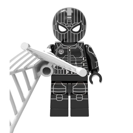 New 5cm Marvel Spider-Man Venom Building Block Figures Assembleable Figure Desktop Ornament Decorations Best Gifts for Childrens