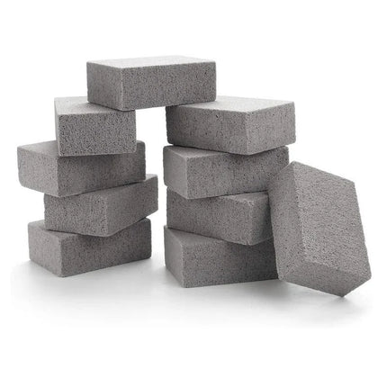 BBQ Grill Cleaning Brush Brick Block Barbecue Cleaning Stone Pumice Brick For Barbecue Rack Outdoor Kitchen BBQ Tools Mangal