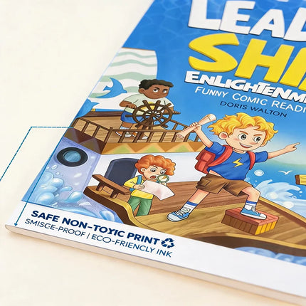 Children's Leadership Enlightenment Book Interesting Comics Reading Cultivate Decision-making Power and Responsibility